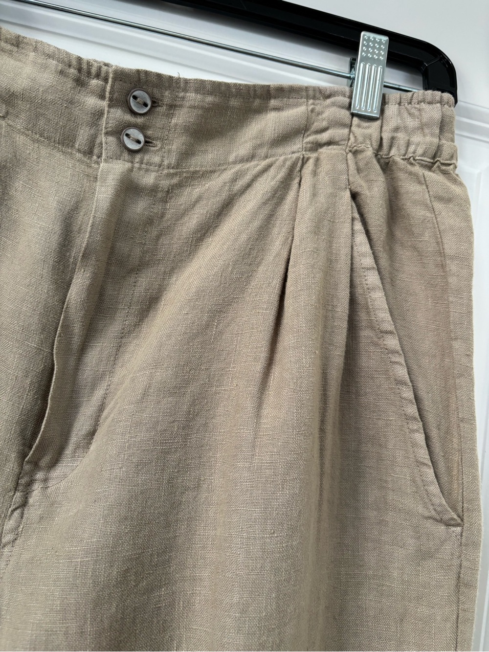 NWOT Rowan Cameron Linen Pants - Picture 3 of 8